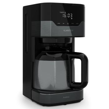 Klarstein Arabica, aparat de cafea, 800 W, control tactil, 12 cești, 1,2 l