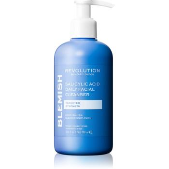 Revolution Skincare Blemish Salicylic Acid gel intens pentru curatare pentru ten acneic 250 ml