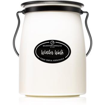 Milkhouse Candle Co. Creamery Winter Walk lumânare parfumată Butter Jar 624 g