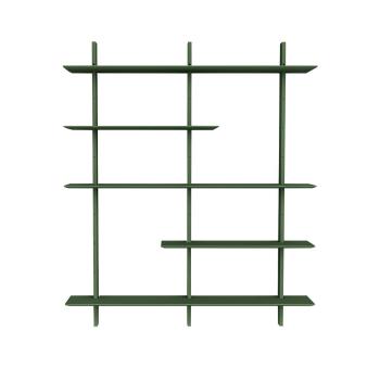 Sistem modular de rafturi verde 162x190 cm Bridge – Tenzo