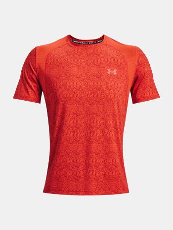 Under Armour UA Iso-Chill Run Printed SS Tricou Portocaliu