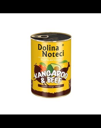 DOLINA NOTECI Premium SuperFood cangur și vită 400 g