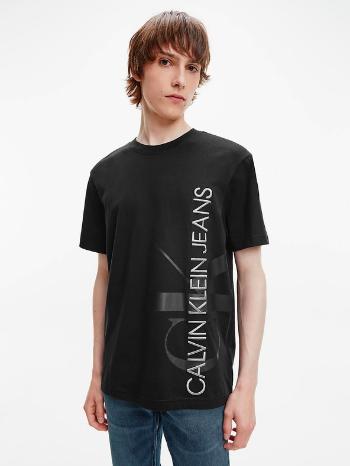 Calvin Klein Jeans Vertical Logo Tricou Negru