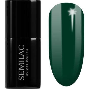 Semilac UV Hybrid X-Mass lac de unghii sub forma de gel culoare 309 Pine Green 7 ml