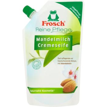 Frosch Creme Soap Almond Milk săpun lichid rezervă 500 ml