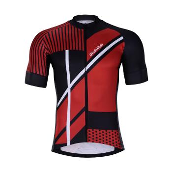 
                 HOLOKOLO Tricou de ciclism cu mânecă scurtă - TRACE - roșu/negru  
            