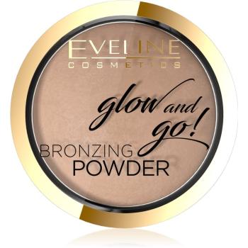 Eveline Cosmetics Glow & Go pudra  bronzanta culoare 01 8,5 g