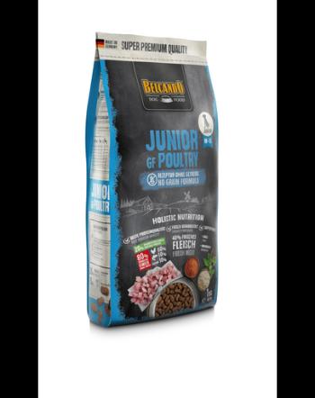 BELCANDO Finest Grain Free Junior hrana uscata fara cereale pentru juniori talie M-XL, 1 kg