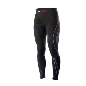 
                 BIOTEX Pantaloni de ciclism lungi fără bretele - SMART COMPRESSION - negru  
            