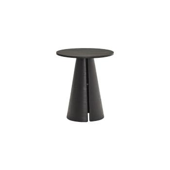 Masă de dining rotundă cu blat cu aspect de lemn de  frasin  ø 65 cm Cep – Teulat