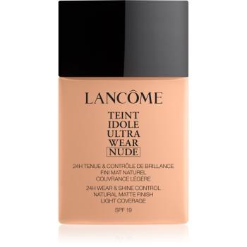 Lancôme Teint Idole Ultra Wear Nude make-up usor matifiant culoare 02 Lys Rosé 40 ml