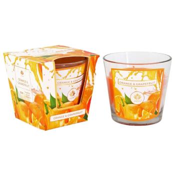 Lumânare parfumată Arome Orange & Grapefruit, 120 g