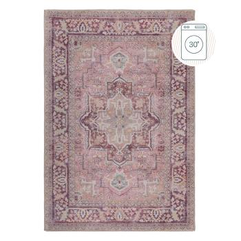 Covor roșu deschis lavabil din amestec de fibre reciclate 120x170 cm Windsor – Flair Rugs