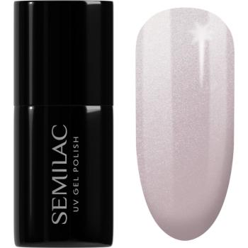 Semilac UV Hybrid Wedding Pearls lac de unghii sub forma de gel culoare 236 Peach Pearl 7 ml