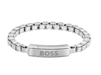 Hugo Boss Brățară atemporală din oțel pentru bărbați Devon 1580596 17,5 cm