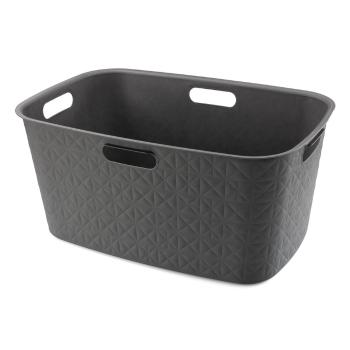 Coș de rufe gri închis din plastic 45 l Softex – Curver