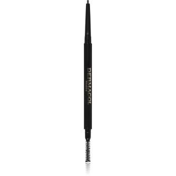 Dermacol Eyebrow Micro Styler creion pentru sprancene cu pensula culoare No. 03 0,1 g