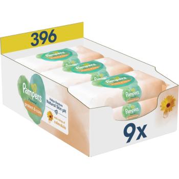 Pampers Harmonie Protect&Care Șervețele umede pentru copii cu gălbenele 396 buc