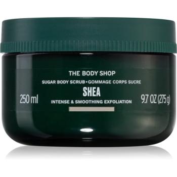 The Body Shop Shea exfoliant de corp cu zahăr unt de shea 240 ml