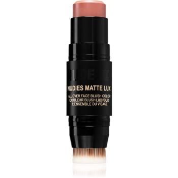 Nudestix Nudies Matte Lux dermatograf multifuncțional pentru ochi, buze și obraji culoare Pretty Peach 7 g