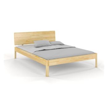 Pat 90x200 cm în culoare naturală din lemn masiv de pin Ammer – Skandica