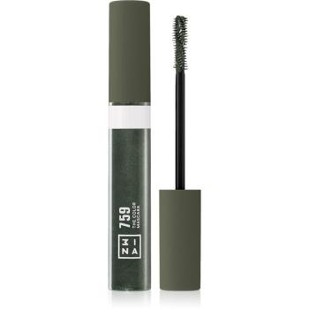 3INA The Color Mascara mascara culoare 759 Olive Green 14 ml