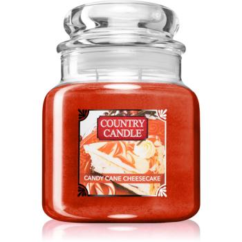 Country Candle Candy Cane Cheescake lumânare parfumată 453 g