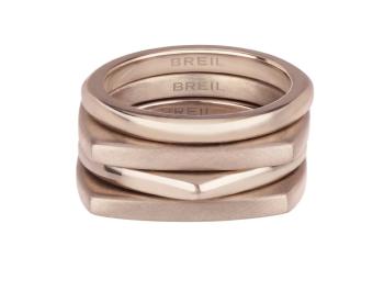 BREIL Set modern de inele bronz New Tetra TJ302 57 mm