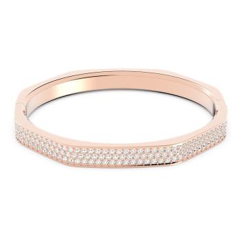 Swarovski Brățară solidă din bronz strălucitor Dextera 5652338 L (6,2 x 5 cm)