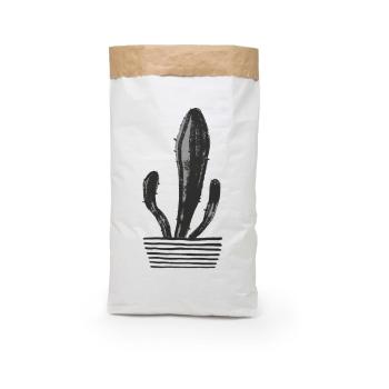 Coş depozitare din hârtie reciclată Surdic Candelabra Cactus
