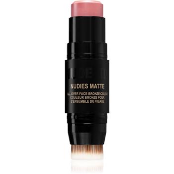 Nudestix Nudies Matte machiaj multifuncțional pentru ochi, buze și față culoare Sunkissed Pink 7 g