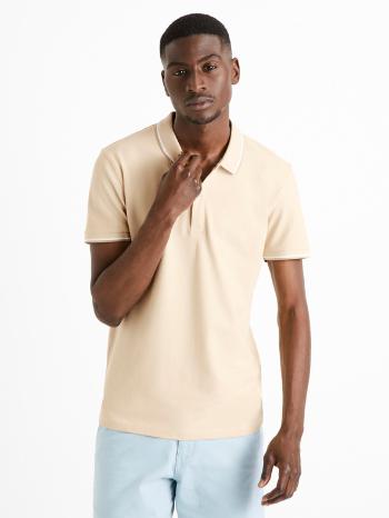 Celio Decolrayeb Polo Tricou Bej