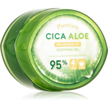 Missha Premium Cica Aloe gel hidratant cu efect de calmare cu aloe vera 300 ml