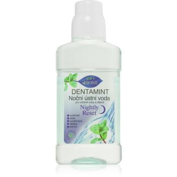 Bione Cosmetics Dentamint Nightly Reset apă de gură pentru noapte 265 ml