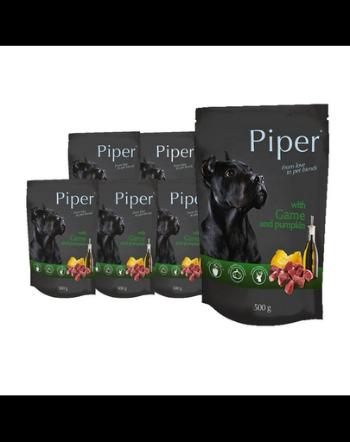 DOLINA NOTECI PIPER Plicuri pentru caini, cu vanat si dovleac 10x500 g