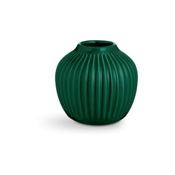 Vază din ceramică Kähler Design Hammershoi, înălțime 12,5 cm, verde