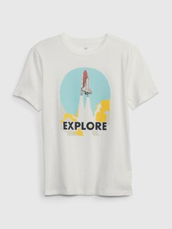 GAP Explore Tricou pentru copii Alb