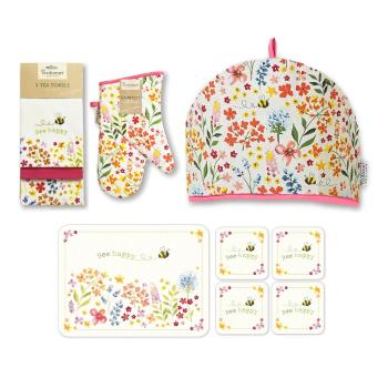 Set de textile pentru bucătărie 13 buc. Bee Happy – Cooksmart ®