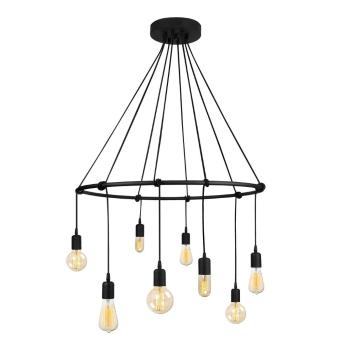 Lustră metalică Opviq lights Cleo, negru