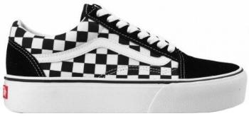 VANS Teniși pentru femei UA Old Skool Platform Checkerboard Blk/Tr Wht VN0A3B3UHRK1 36