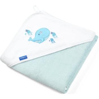 BabyOno Take Care Bamboo Towel prosop de baie cu glugă Blue 85x85 cm