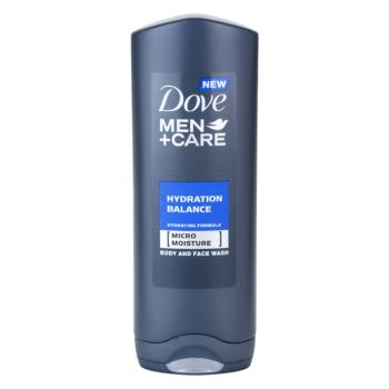 Dove Men+Care Hydration Balance gel de dus pentru corp si par pentru barbati 250 ml