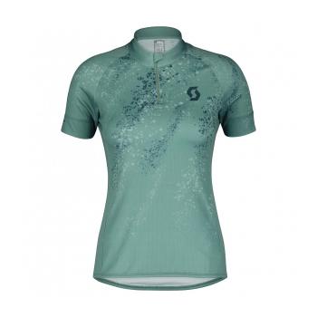 
                 SCOTT Tricou de ciclism cu mânecă scurtă - ENDURANCE 30 SS LADY - albastru/verde  
            