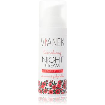 Vianek Line-Reducing crema de noapte pentru intinerire si netezie a pielii pentru ten matur 50 ml