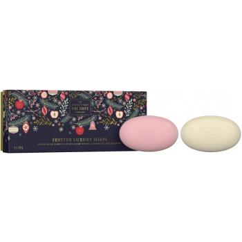 Scottish Fine Soaps Festive Luxury Soaps set cadou