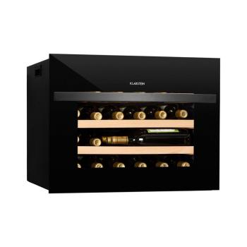 Klarstein Vinsider 24 Built-In Uno, frigider pentru vinuri, 1 zonă, 24 sticle, EEK A +