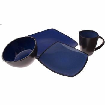 Set de masă din ceramică 4 buc. Blue