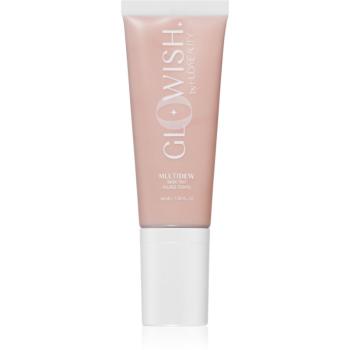 Huda Beauty MultiDew Skin Tint crema tonica radianta cu efect de hidratare culoare Tan-Light 40 ml