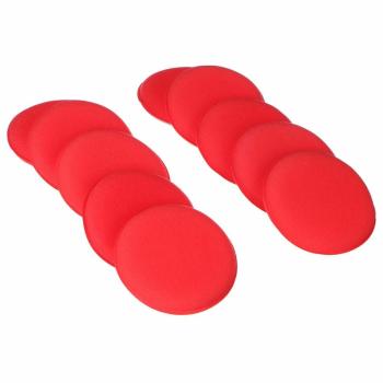 Set plăcuțe de lustruire cu ceară pentru mașini Sixtol CAR DETAILING WAX PAD, 10 buc.