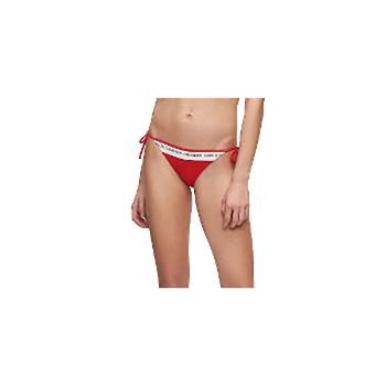Calvin Klein Chiloți de baie pentru femei Laterale Tie String Bikini KW0KW00931-XBG HighRisk M